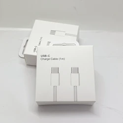 USB Type C to Type C PD 100W Fast Charging Cable with E-Marker C to C Data Cable For iPhone 16 15 Pro Max Xiaomi Samsung Huawei