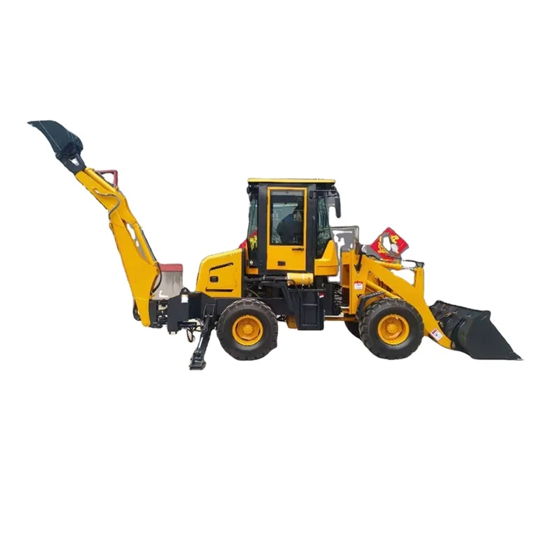 2024 NEW small Backhoe loader 4x4 tractor front Loader digger farm use retroexcavadora terna bagger Price