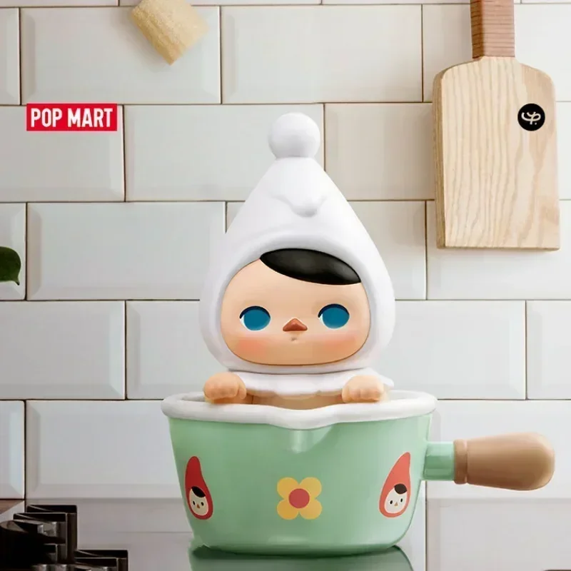 

POP MART Pucky Home Time Series: Слепая коробка-сюрприз, коллекционная фигурка, милая аниме-фигурка, украшение для рабочего стола
