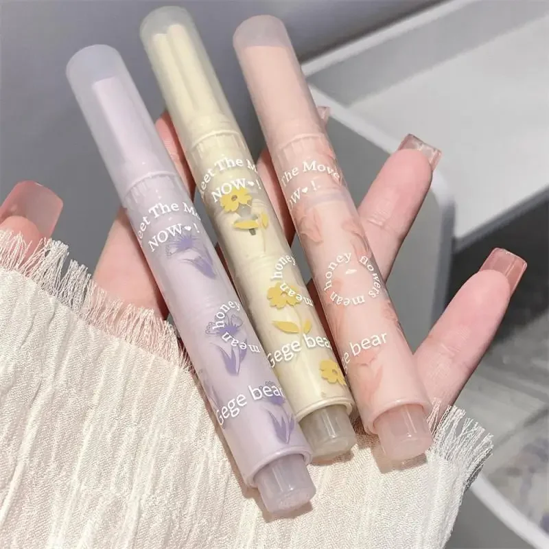 Heallor Mirror Lipstick Water Light Sense Lip Gloss Paste Lip Makeup Flower Language Sweet Lipstick Set Lipstick Set Boxed Makeu