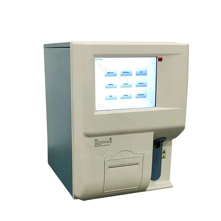 Kt6300 Automatic Opening System Human Body 3-Part Hematology Analyzer Veterinary CBC Blood Machine