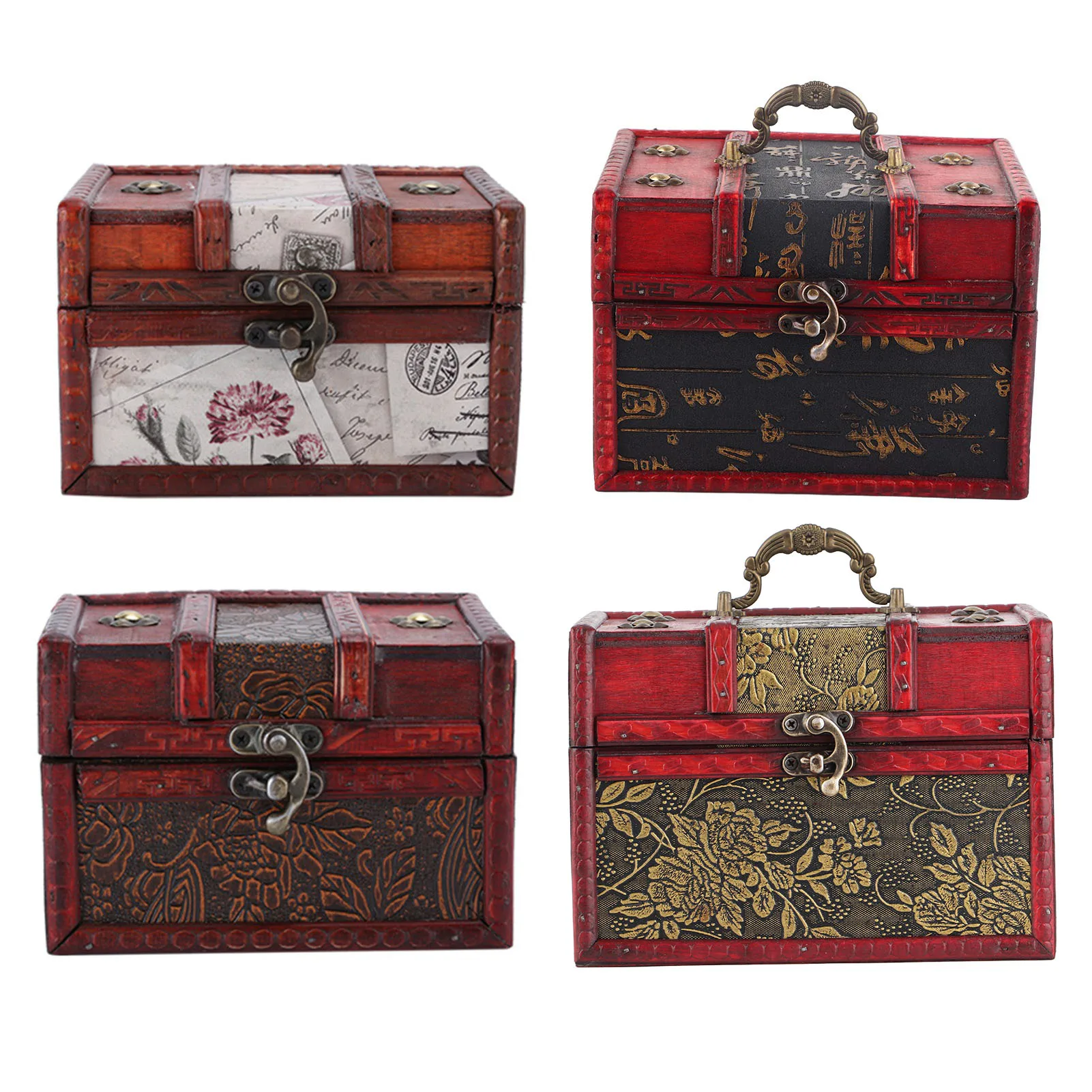 

Ретро европейский старый дизайн, портативный футляр для хранения ювелирных изделий, футляр для ювелирных изделий, подарок для хранения ювелирных изделий, домашний декор