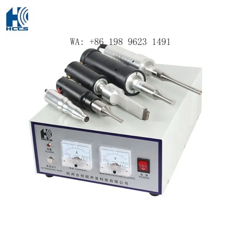 High Efficiency Handheld Ultrasonic Plastic Welding  Industrial High Frequency Thermoplastic Spot Welder Tool