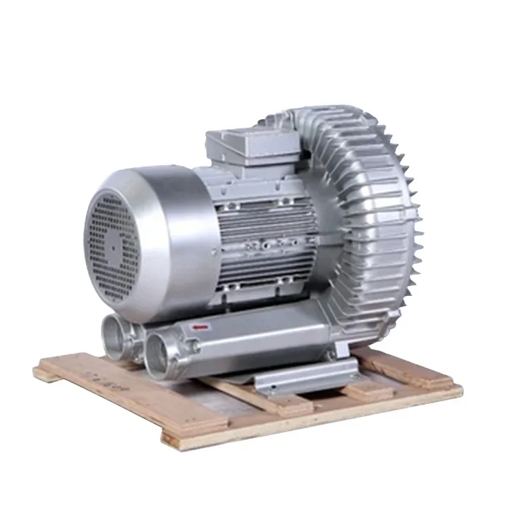 

7.5kw Side Channel 10HP Ring Blowers Vortex Vacuum Pump Blower For Vacuum Lifting Aquaculture Aeration Textile Wastewater