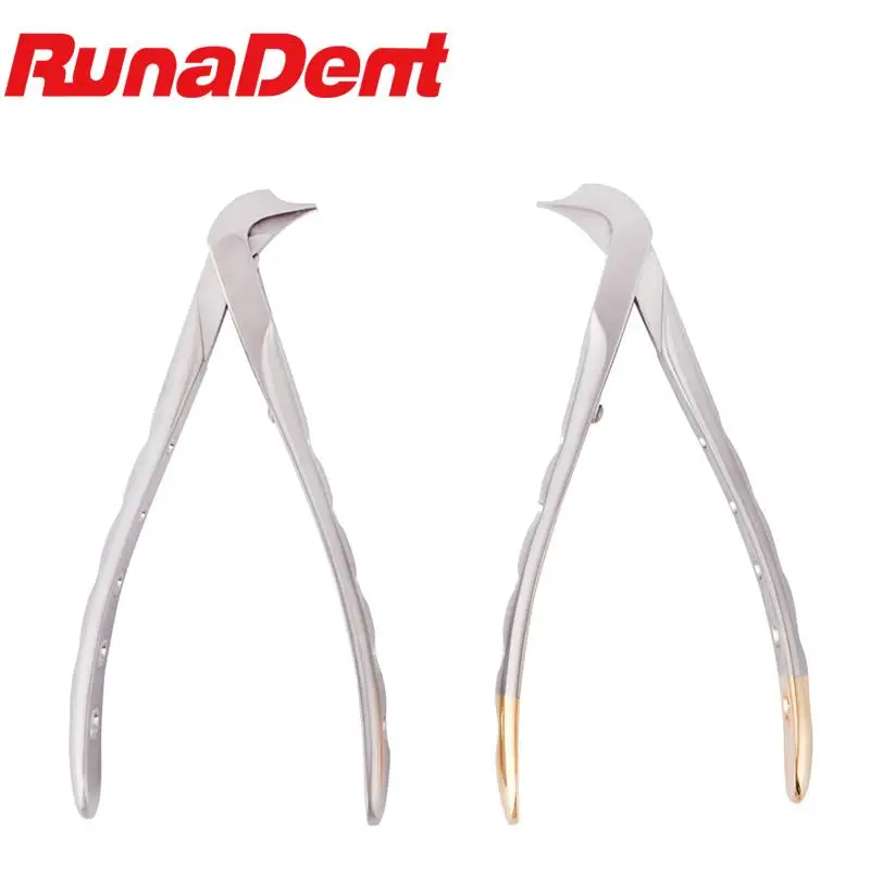 Dental Crown Breaking Forceps Tooth Crown Remover Plier Dental Root Elevator Broken Crown Remover Surgical Dentist Tools