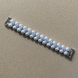 Jewelry Women Mi Band 8/9/10 Strap Beaded Watch Bracelet for Xiaomi Mi Band 4/5/6 Wristband Bling Zircon Watchband Luxury Miband