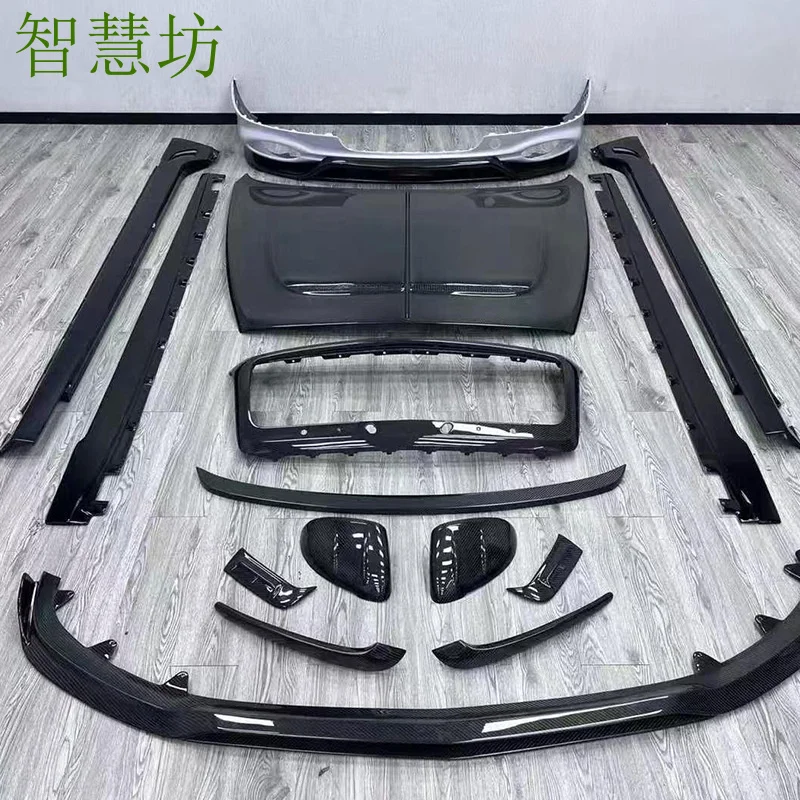 Suitable for Bentley Flying Spur modification with MSY carbon fiber small body kit, grille, rear spoiler, cross-border accessori