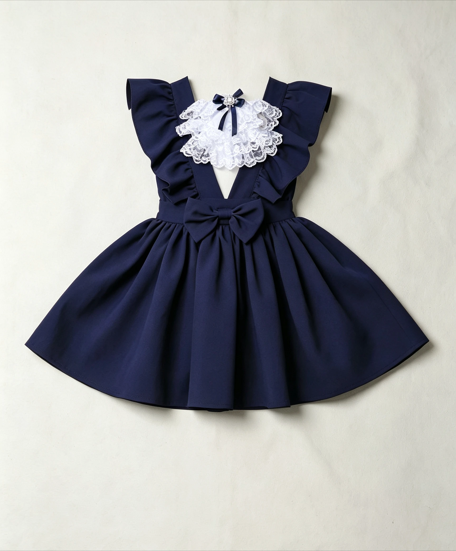 Russia Preppy Style Girls Dress Children Clothing Princess Dress School Uniform Suspender Dress 2026 Spring Summer Autumn New