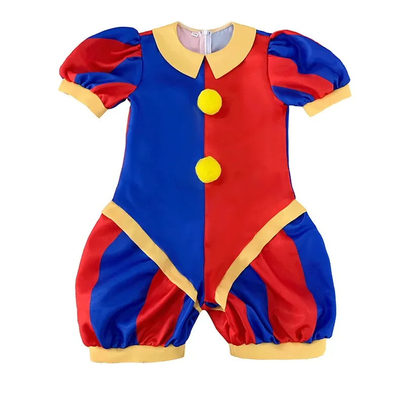 2025 12 детей удивительный цифровой цирковой помни косплей театр регата джакс костюм Кейна для взрослых и детей Хэллоуин Рождество G