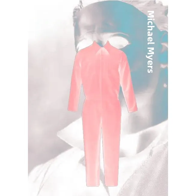 

loween Moonlight Panic Michael Myers Costume Adult Large Size Hide Blue One-Piece Suit Stage Performance Traditional Chine...