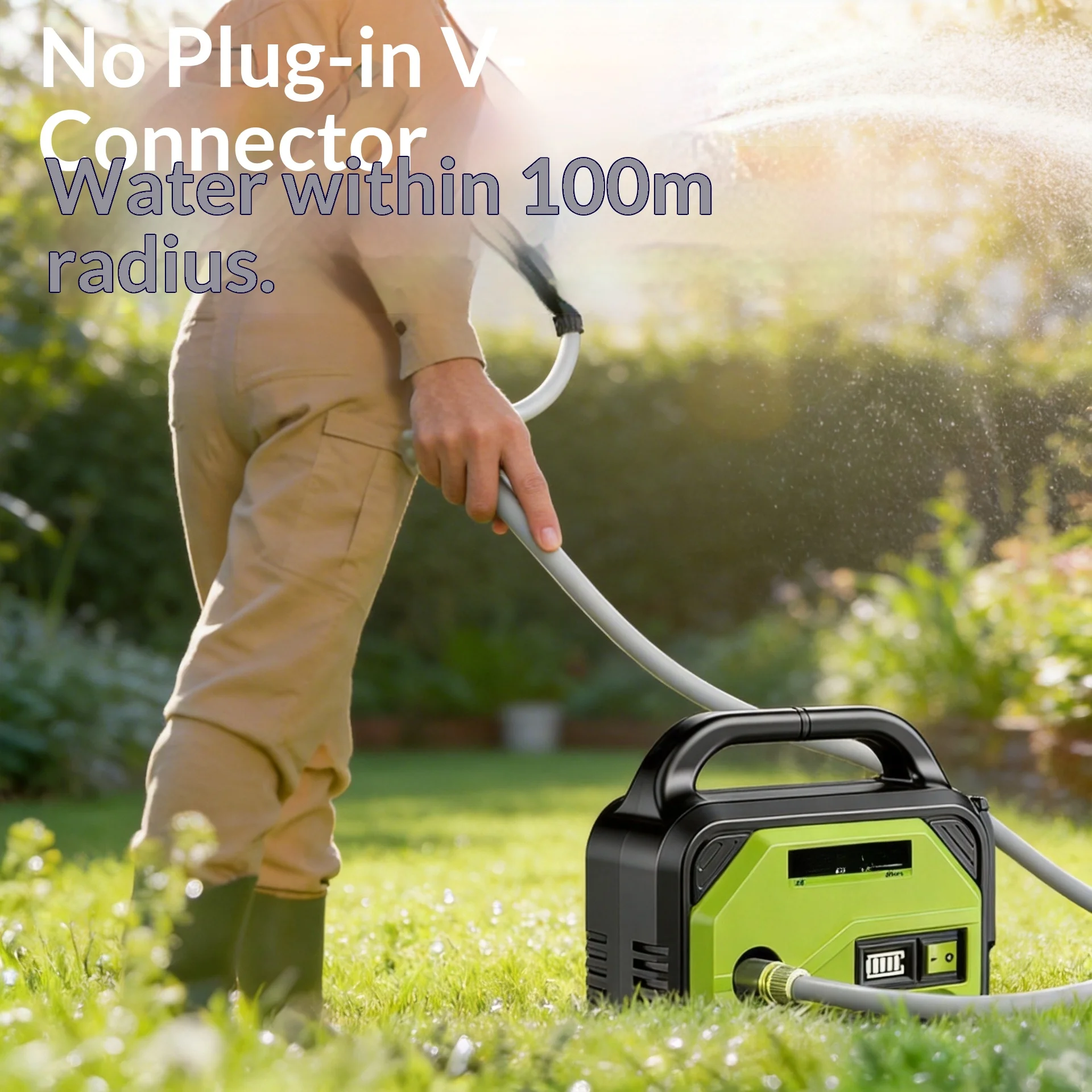 New Rechargeable Water Pump, Garden Irrigation Self-Priming Vegetable Watering Pump, Farm Water Pump, Household Water Pump