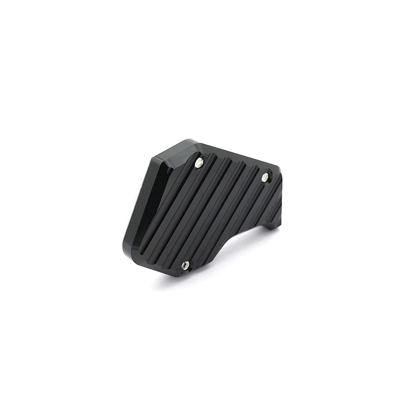 Motorcycle CNC Kickstand Foot Side Stand Extension Pad Support Plate FOR QJMOTOR SRV 600 Flash SRV600 V4 2024 2025 Accessories