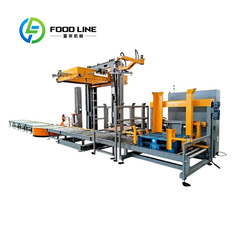 Customized Low Level Low Position High Speed Gantry Palletizing Machine for Carton Box Industrial Automatic Stacking