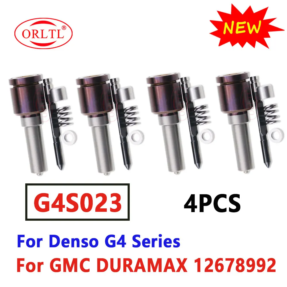 

4 PCS G4S023 G4 NEW Genuine Commmon Rail Diesel Fuel Injector Nozzle g4s023 For DENSO Piezo GM 12678992