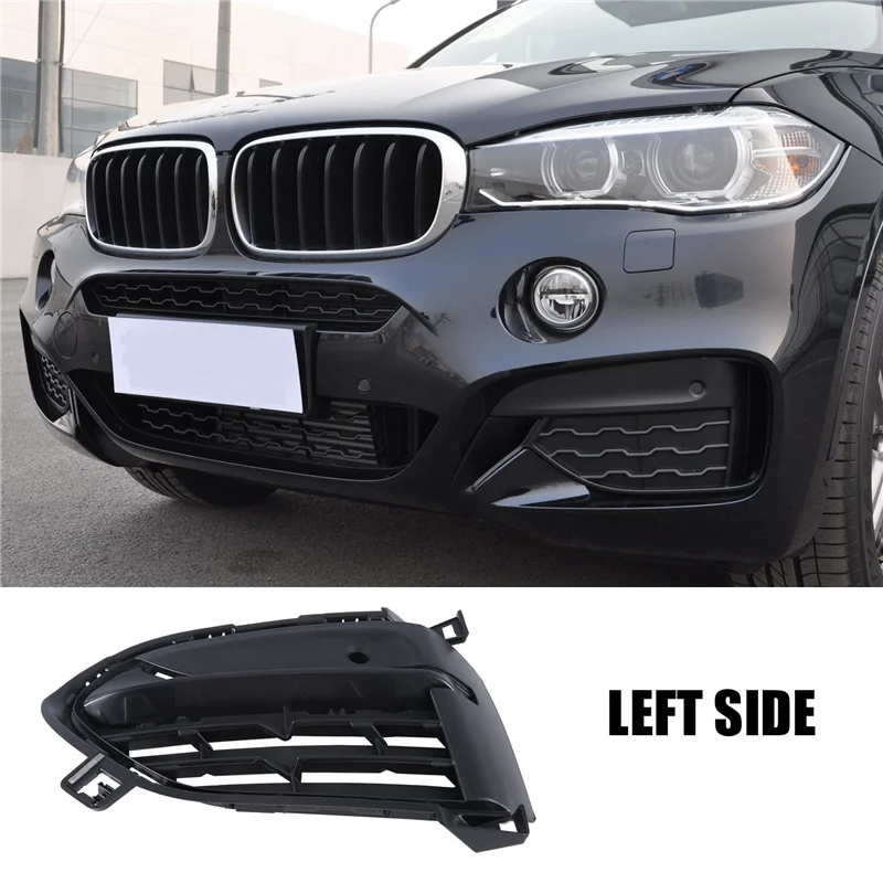 ABPP-غطاء مصبغة خارجي للمصد الأمامي للسيارة مناسب لسيارات BMW X6 F16 2015-2019