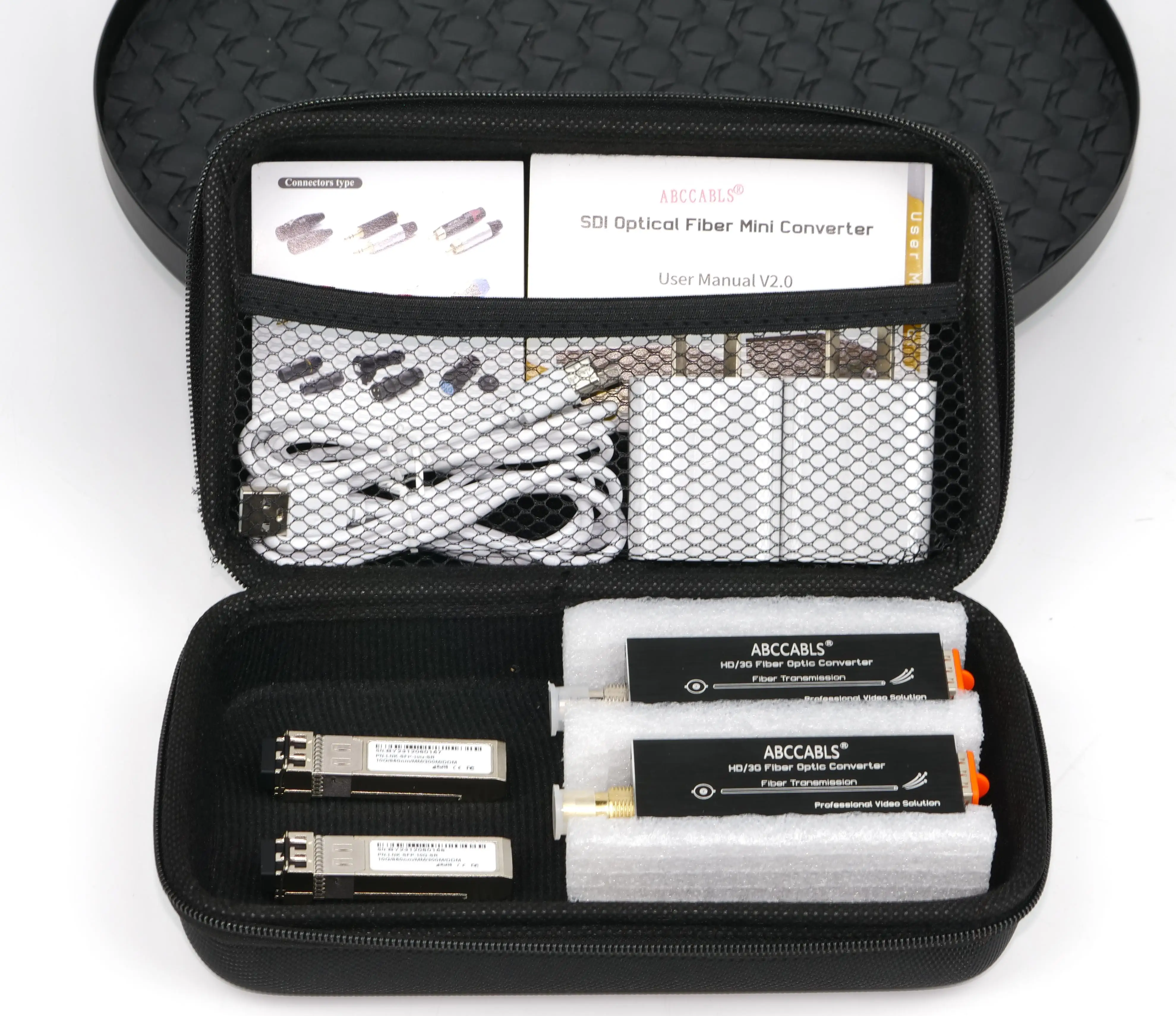 Best SellersHigh-Rate Transmission Broadcast Grade SDI Optical Converter 3G 1080P Sdi Fiber Converter 300M For Audio Video Conne
