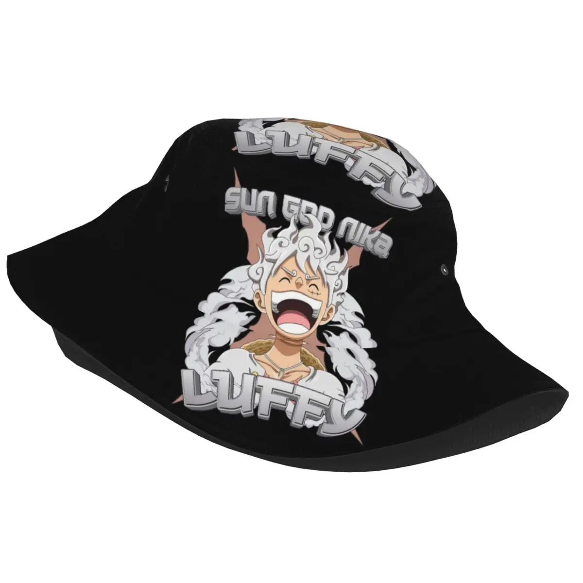 Monkey D Luffy Anime Bucket Hats for Women Beach One Piece Japanese Anime Sun Hats for Outdoor Fishing Hat Panamka