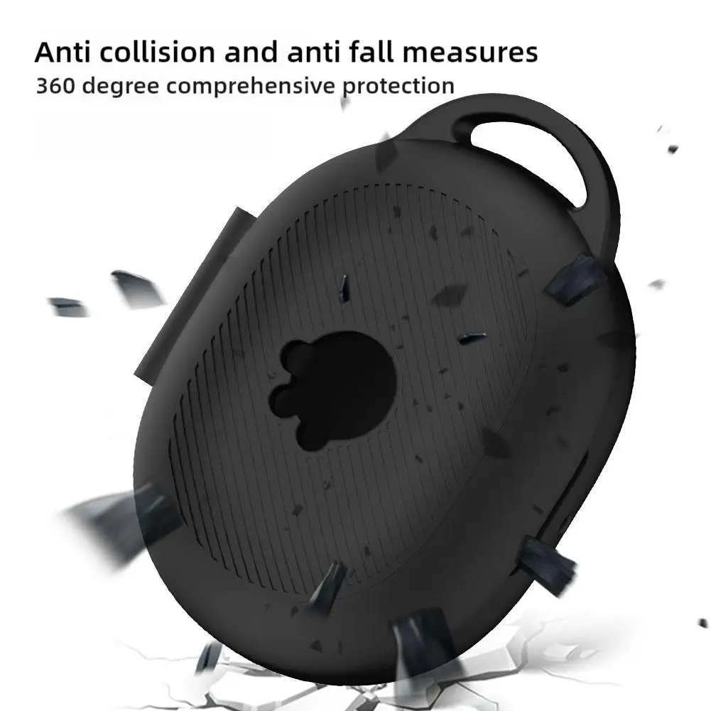 Силиконовый защитный чехол для SteelSeries Arctis Gamebuds, чехол для беспроводных наушников, противоударный пылезащитный чехол с карабином