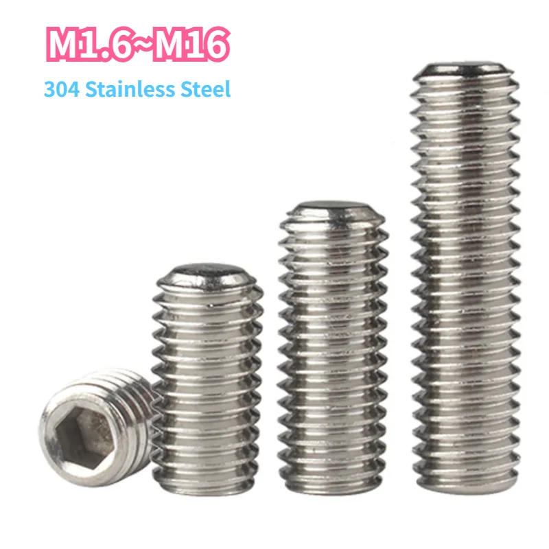 DIN916 M1.6 M2 M2.5…