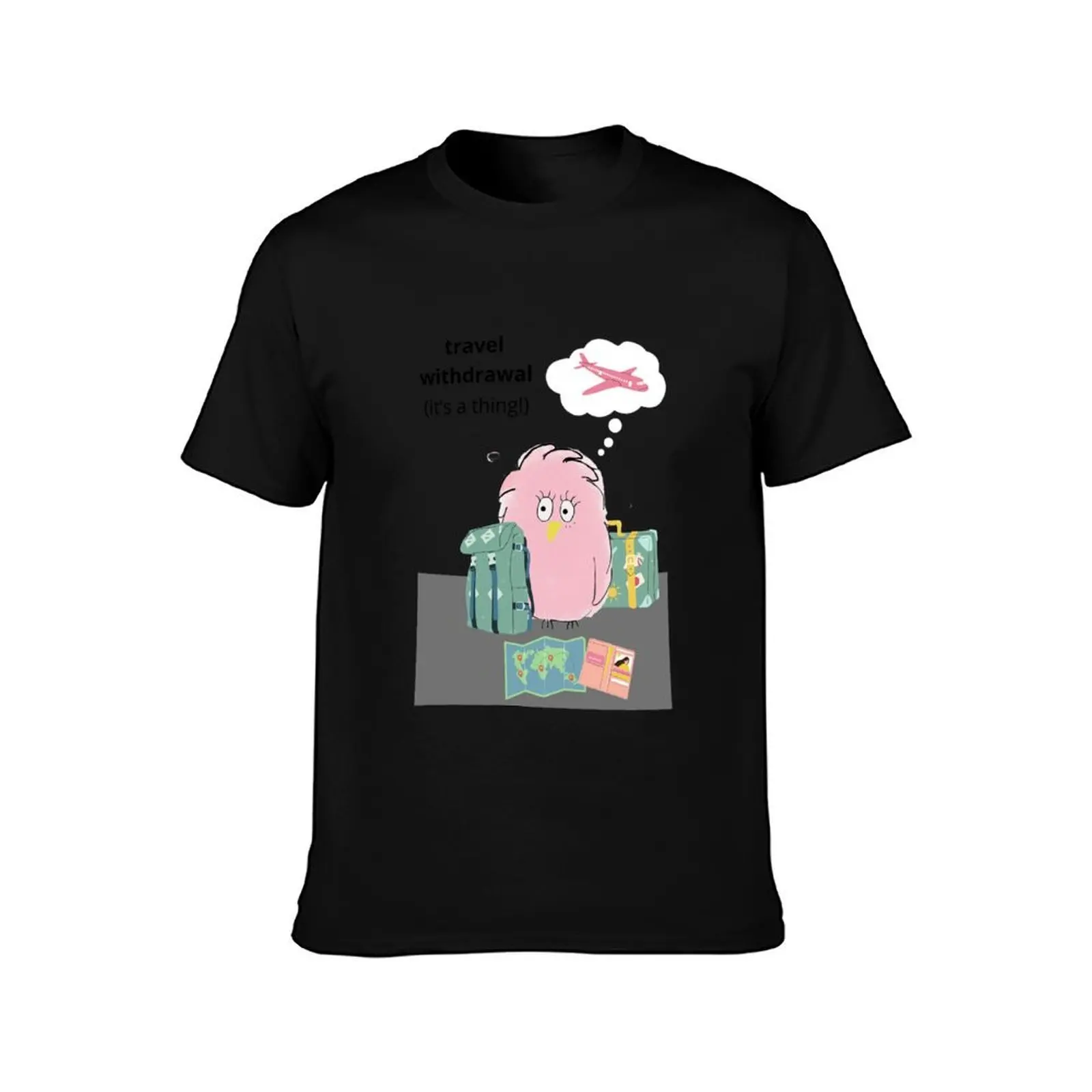 Ruffles - travel withdrawal T-Shirt, Summer Casual Cotton Tee, Oversized Streetwear Tops, Vintage Graphic Print, 100% Cotton