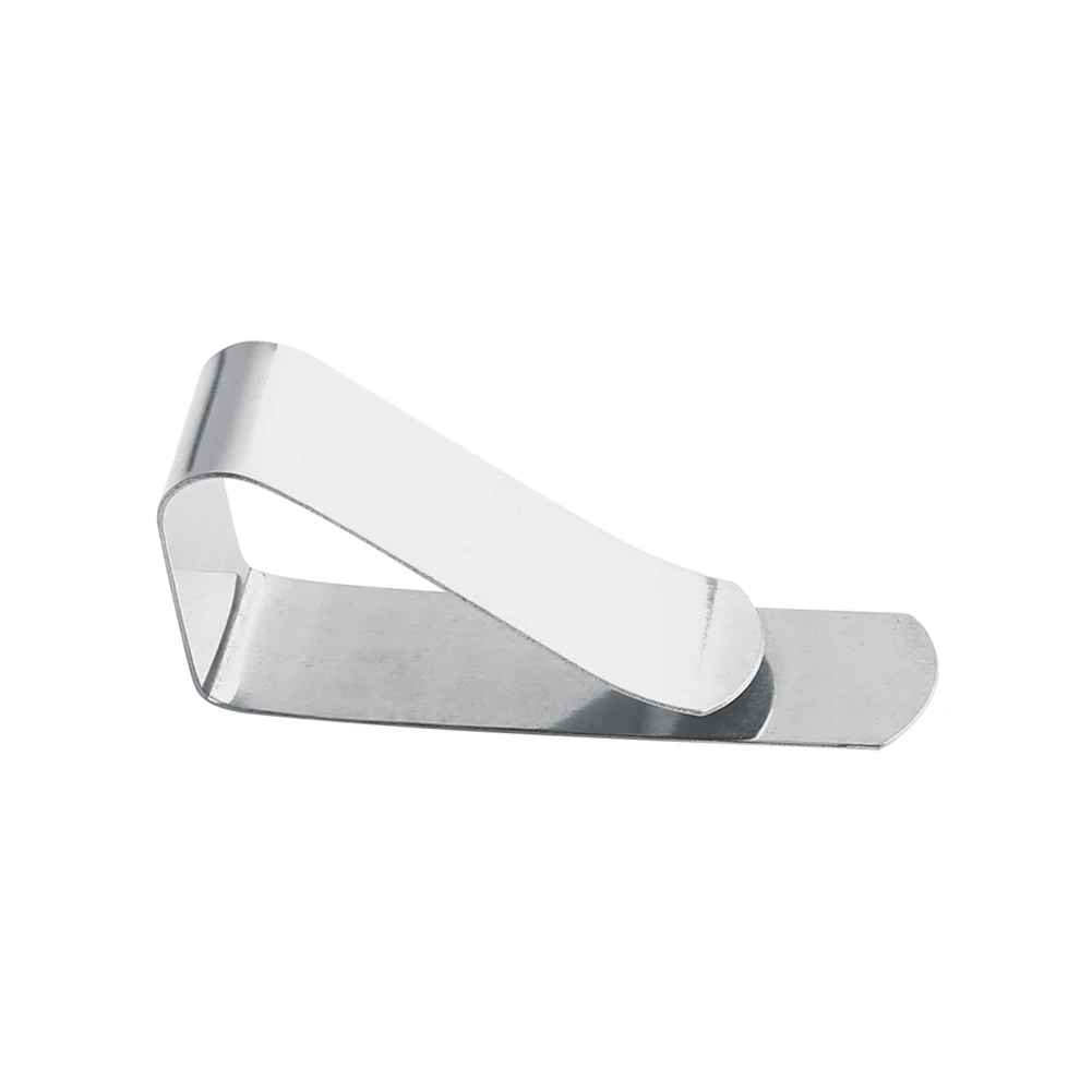 Clip para mantel de acero inoxidable, Clip para tela de escritorio, abrazaderas para cubierta de mesa, soportes para el hogar, restaurante, fiesta, suministros de pícnic al aire libre