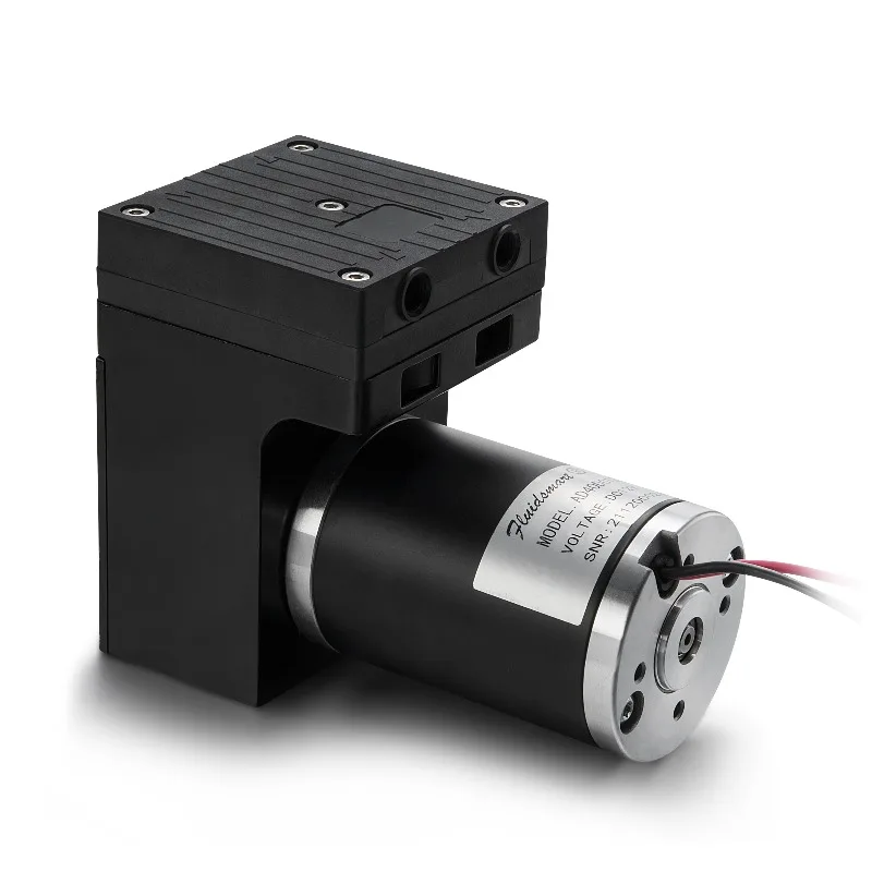Intelligent vacuum pump 24V brush gas sampling silent pressure diaphragm micro air pump