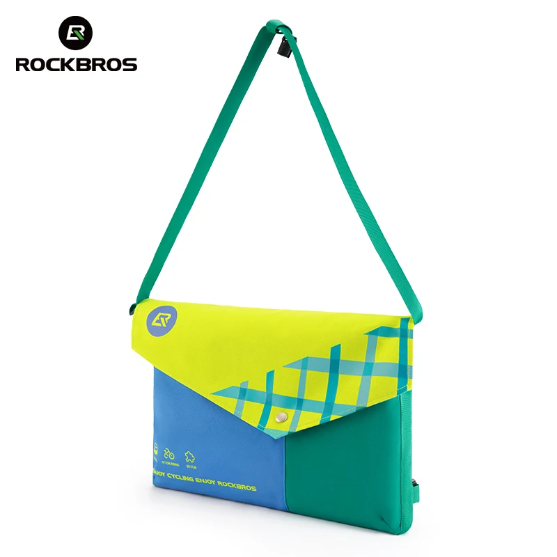 

ROCKBROS Cycling Messenger Bag Folding Bike Crossbody Bag Road Bike Sports Shoulder Backpack Bicycle Bag Men Women Bags