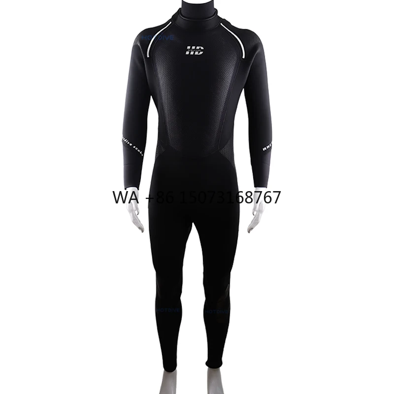 

OEM 3 мм теплый гидрокостюм CR неопреновый гидрокостюм для дайвинга для мужчин и женщин тренировочный холодная вода