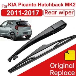 Back Windshield Windscreen Wiper Blade Set Kit For KIA Picanto Hatchback MK2 2011 2012 2013 2014 2015 2016 2017 Rear Window
