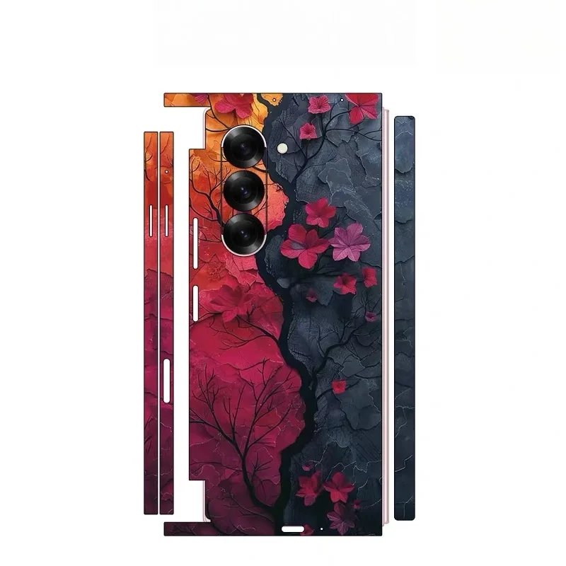 New Anti-Scratch Wrap Stickers For Samsung Galaxy Z Fold7 6 5 4 3 2 Protective Decal Skin Cover Back Film