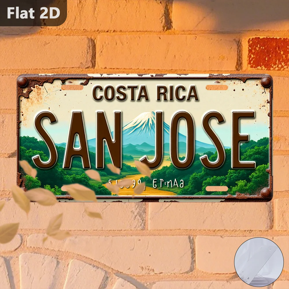 2D Flat, 1pc, Only for Decoration Decor, Outdoor Signs & Wall Decor (12