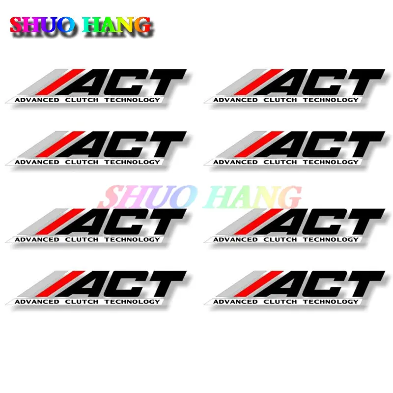 ACT ADVANCED CLUTCH TECHNOLOGY Racing Vinyl Graphic Decal Car Sticker JDM Auto Parts Window Trunk Car Sticker PVC