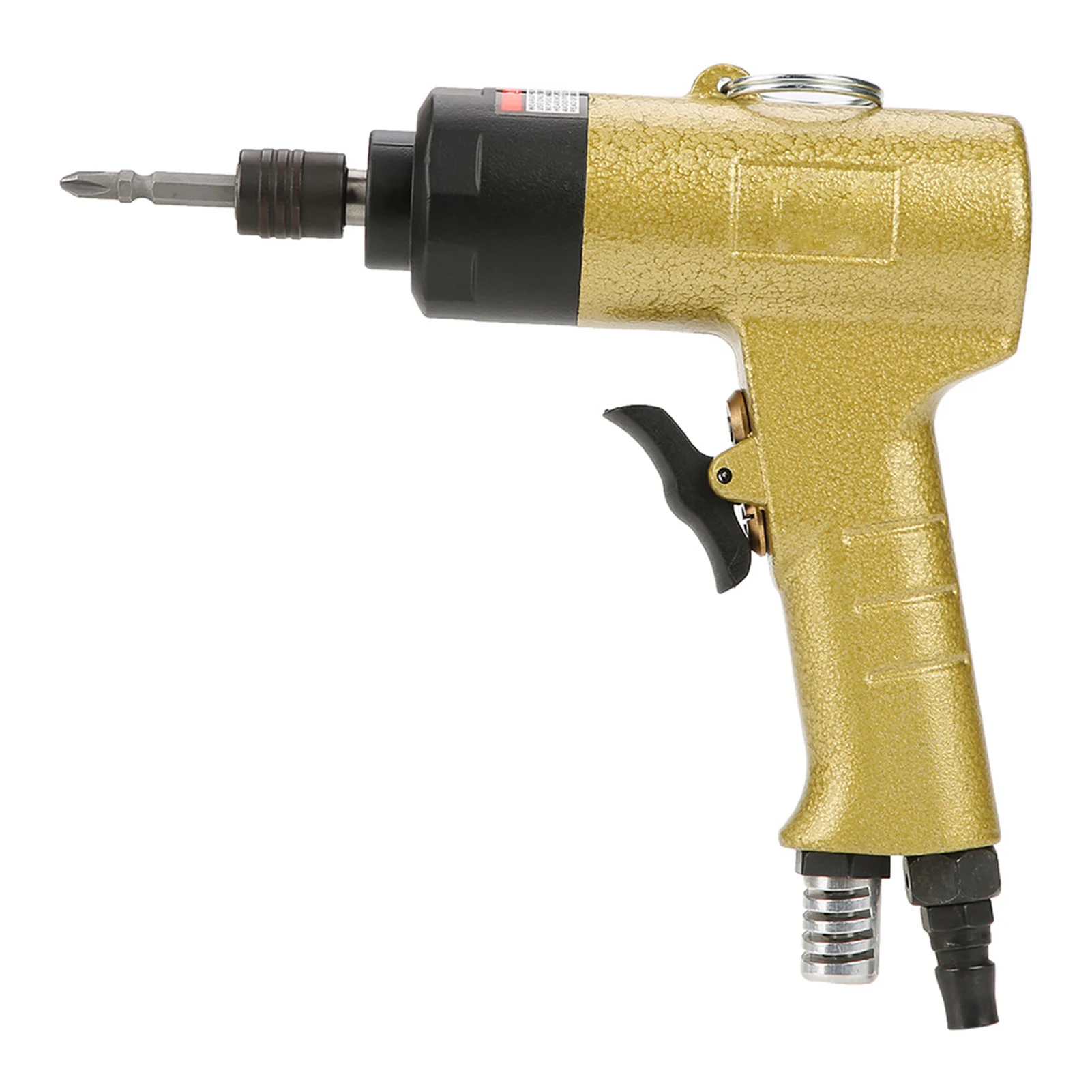 KP-810PN 1/4" Pneumatic Air Screwdriver Reversible Type Industrial Screw Driver Tool 5000RPM Comfortable Anti-Slip Handle