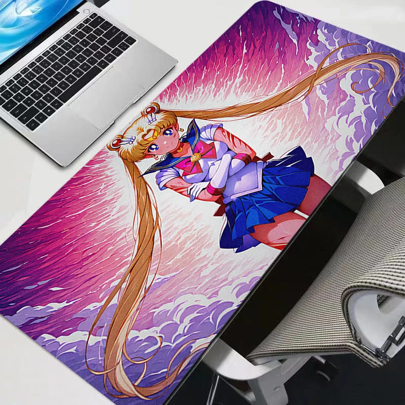 

Designed specifically Mouse Pad HD Print S-Sailor Moons Gamer Notebook Desk Mat XXL Large Gaming Keyboard Pad kawaii Mousepad