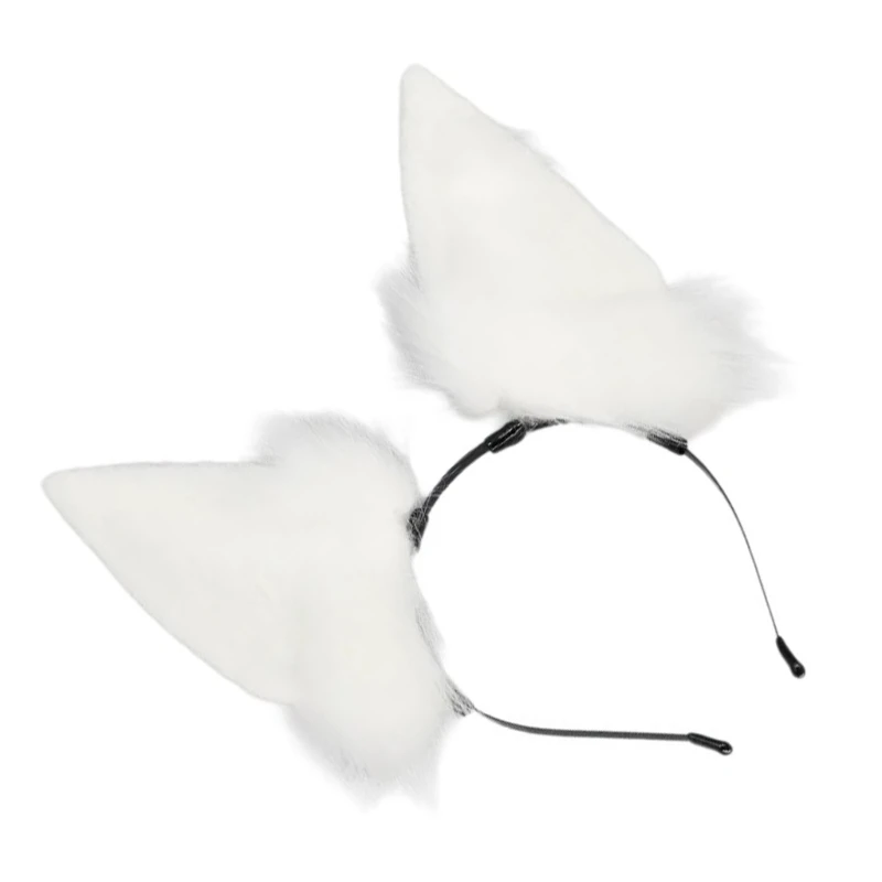 Plush Ear Anime Hairhoop Role Play Stage Props Headband Theme Party Headpieces Drop Shipping