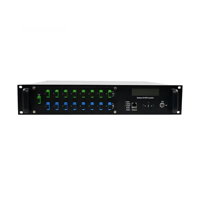 

2026 High Power 1550nm FTTH EDFA Optical Amplifier Multi-Port 8 CATV For Radio & TV Broadcasting WDM With 1550nm Catv