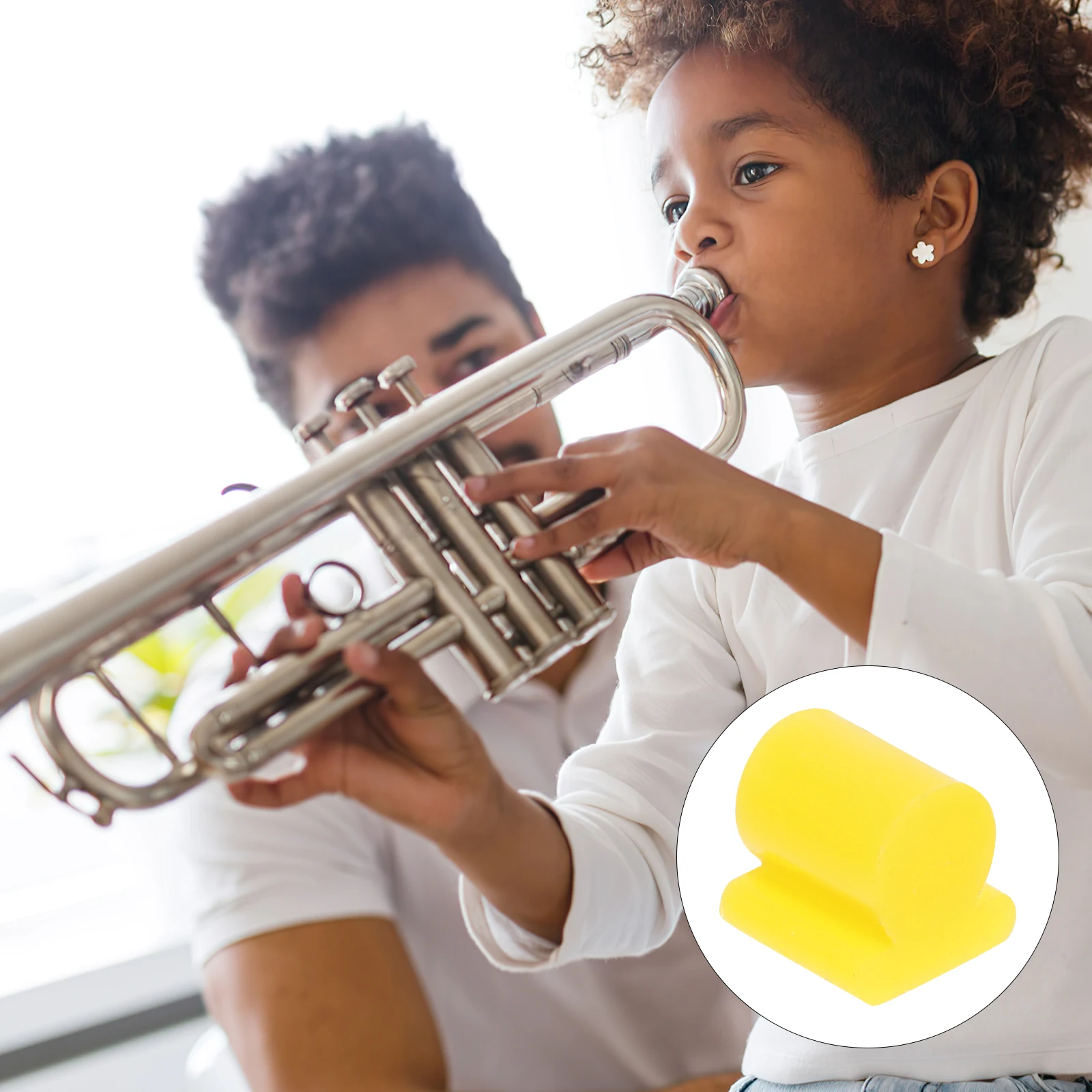 

20Pcs Instrument Bumper Supple Hard Moderate Good Sound Effect Noise Reduction Practice Mute Trombone Accessories