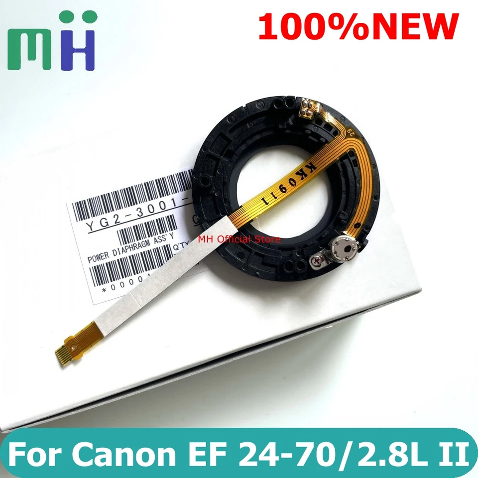 NEW Original EF 24-70 2.8 II Lens Aperture Group Flex Cable Power
