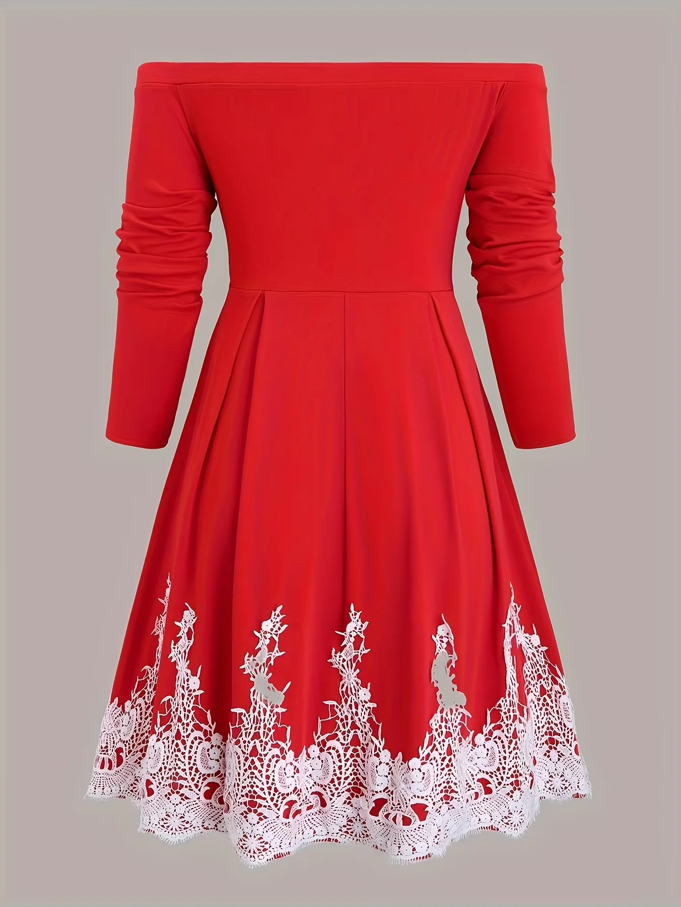 2025 Europa und Amerika elegante Mode Herbst und Winter neue Druck plus Größe Kleid Frauen