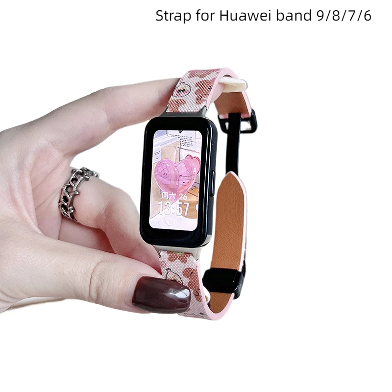 

Strap For Huawei band 9 Sport Watchband for HUAWEI band 8/7/6 Smartwatch Correa Bracelet Woman Man Wristband