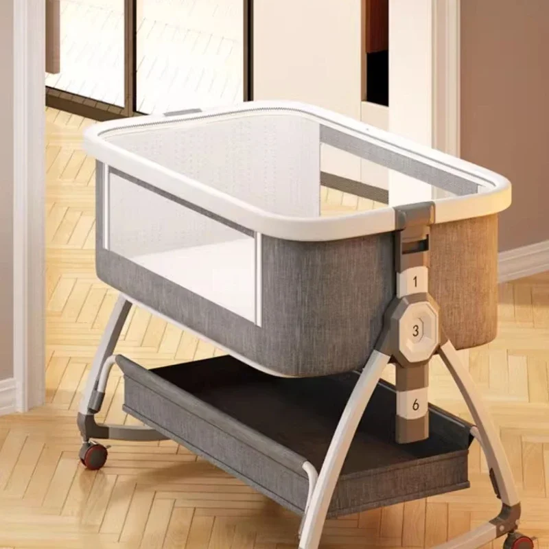 Lightweight Strollers Childrens Furniture Family Children Baby Care Tools Bassinets Boy Child Bed Juvenile Baby Cribs Beds Kids