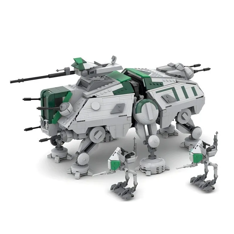 Classic Movie All Terrain Tactical Actuator At-te Compatible With 75555 Model Building Kit Bricks Kids Adults Birthday Gifts