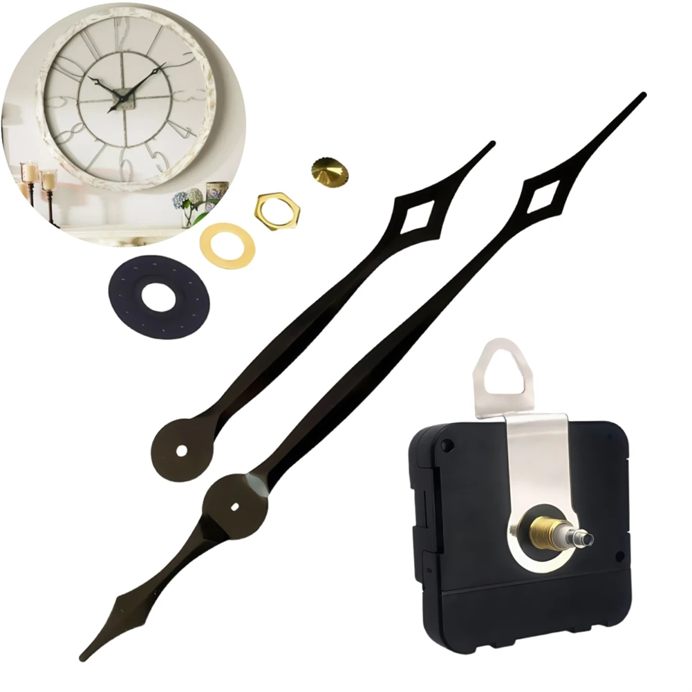 Clock Parts Kit DIY Clock Movement DIY Clock Making Accurate Timekeeping Essential Clock Replacement Hassle-Free Setup