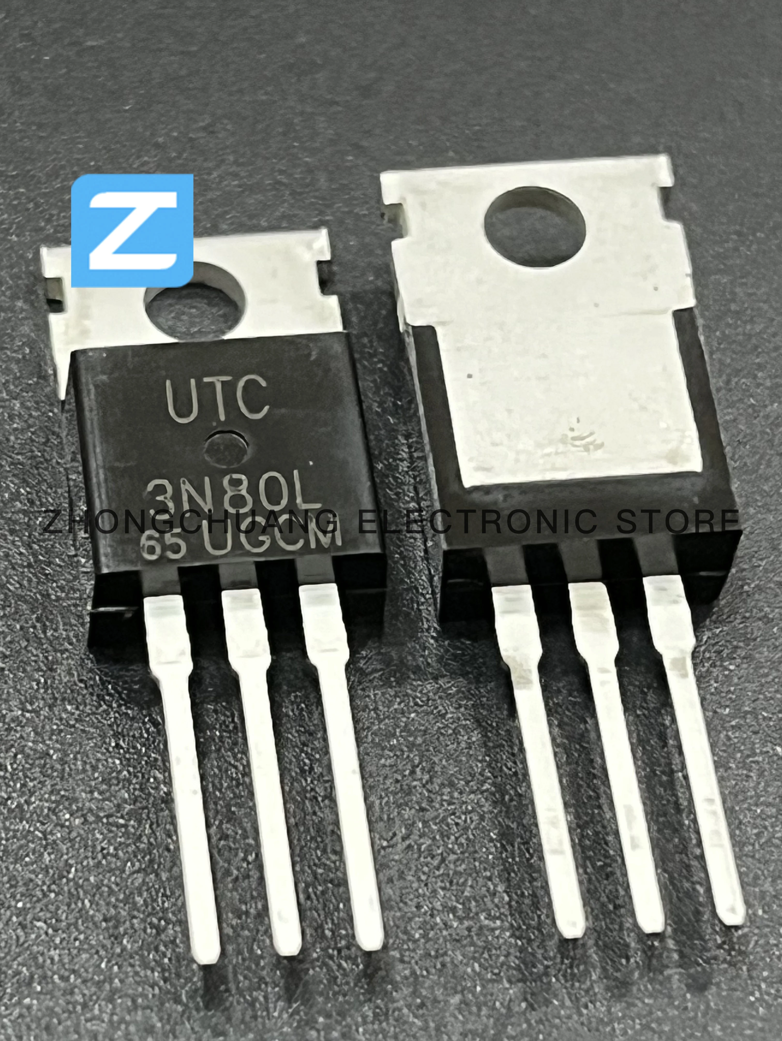 1-10PCS 3N80L-TA3-T 3N80L TO-220 800V 3A N-Channel MOSFET new original
