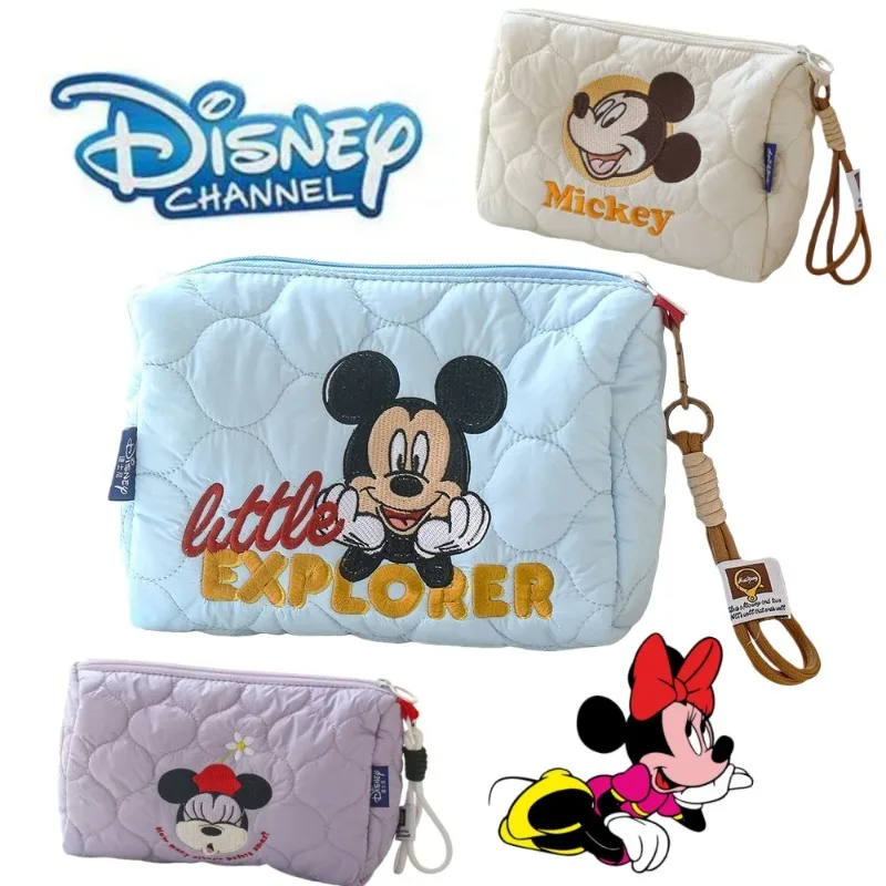 

Mickey Handheld Makeup Bag Cute and Fashionable Cartoon Personal Portable Large-Capacity Toiletry Storage Bag for Travel