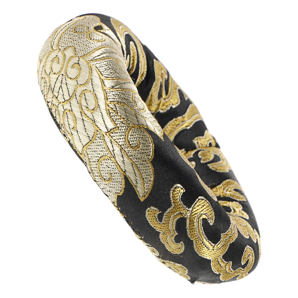 10 سنتيمتر جولة اليدوية المطرزة وسادة ل وعاء الغناء التأمل ديكور الديباج الفن الحرير وسادة عرض واقية