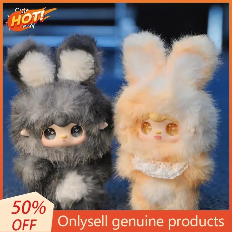 

Yaya Yaya Oxygen Yooki Мягкая виниловая глухая коробка Jump Little Rabbit Series Модная игровая периферия Подвесной орнамент Премиум-подарок