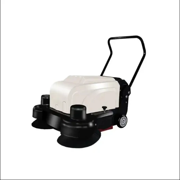 SC1060 New Type Mini Electric Hand Push Vacuum Road Sweeper Machine Rotary Floor Cleaning Machine