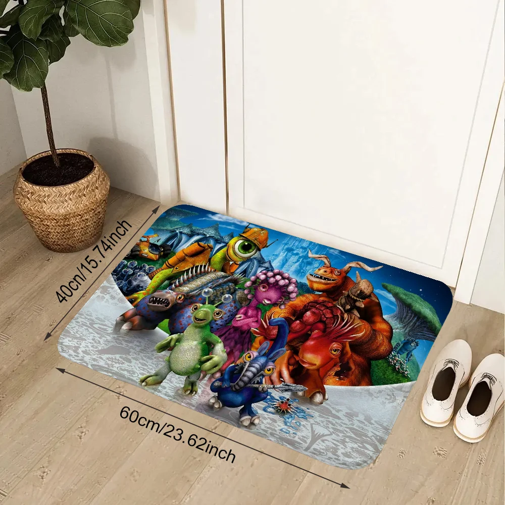 Spore Door Mat Self-inflating Mats Carpet Cheap Things Rugs Friends Welcome Offer Choice Fallout Object Kitchen Rug Home Foot