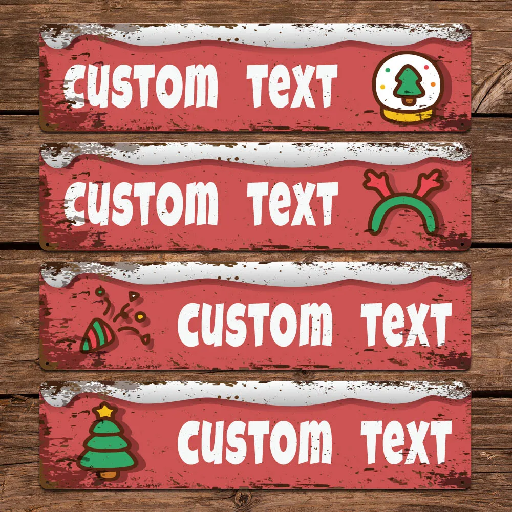 

1pc cool green culture Personalized Text Iron Wall Signs Metal Plate Signs For Kids Rooms Diy Home Decoration